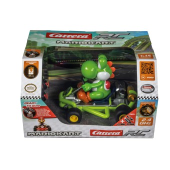 Carrera Licensed Rc 1:18 Pipe Cart - Mario - Yoshi-CARRERA-9003150128854