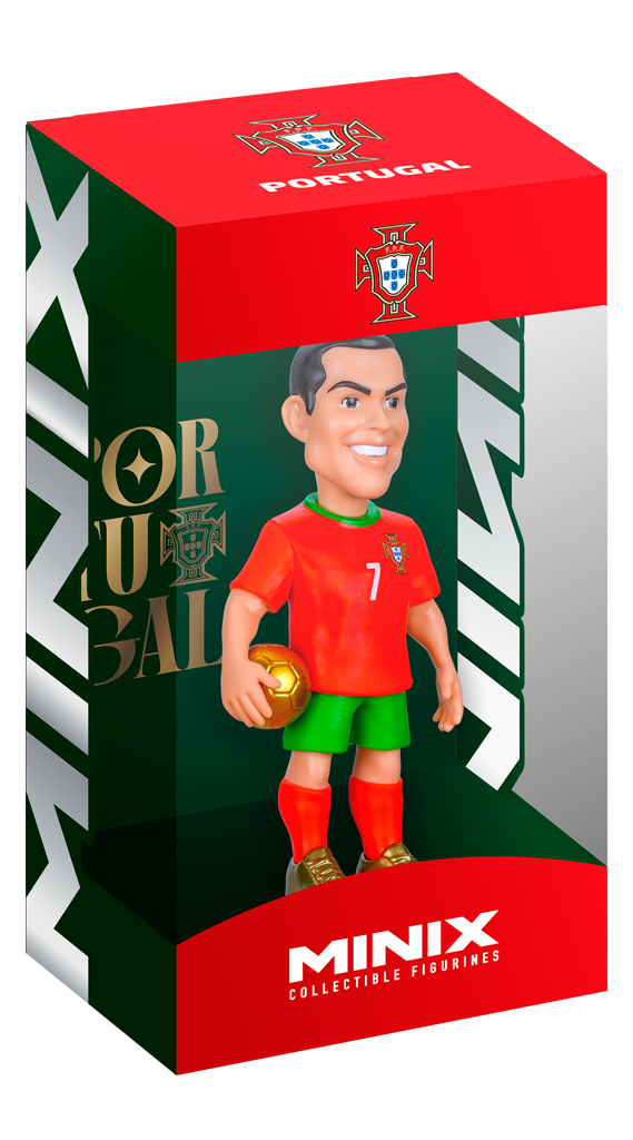 Cristiano Ronaldo Refresh - Minix Football Figure | Official Collectible