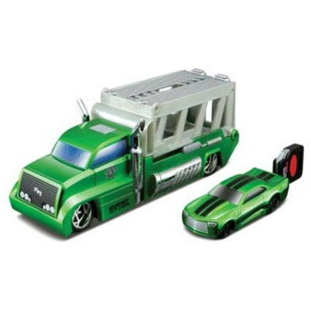 Burnin Key Car Launcher Hauler by Maisto for kids - cars