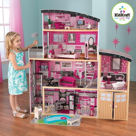 Kidkraft Sparkle Mansion Dollhouse-Kidkraft-706943658260