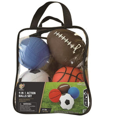 4 In 1 Action Ball Set-Hostful-4893431641517