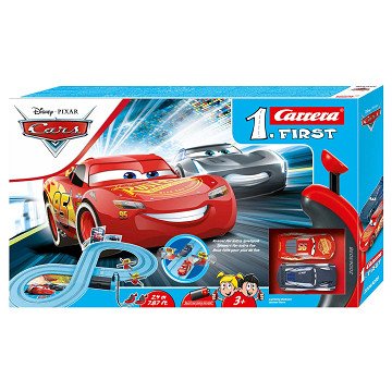 Carrera Licensed Slot Rc Disney Cars Power Duel - 2.4 Mts - Lightning & Shadow-CARRERA-4007486630383