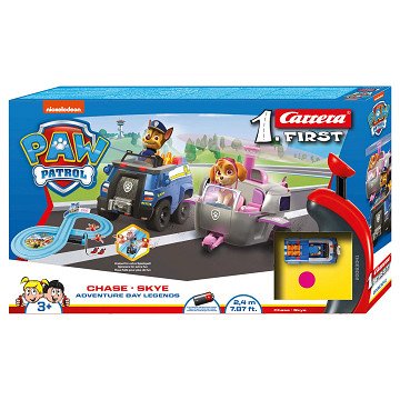 Carrera Licensed Paw Patrol Rc Slot Racing - 2.4 Mts - Chase & Skye-CARRERA-4007486630413