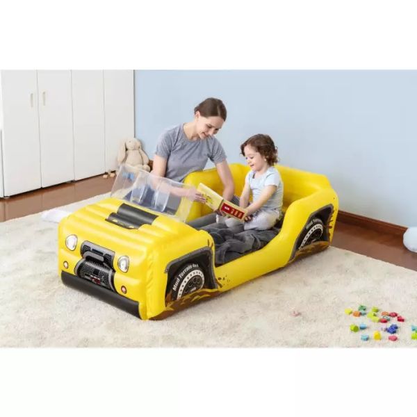 Bestway Up, In & Over Air bed for Children 4X4 Truck 160 x 84 x 62 cm 67714-Outdoor-FUNRIS-6942138968927