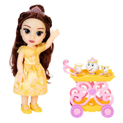 Disney Princess Belle+Tea Trolley-Dolls & Accessories-JAKKS-