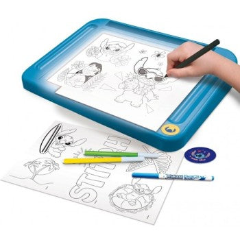 STITCH DRAWING SCHOOL WITH LIGHT TABLE