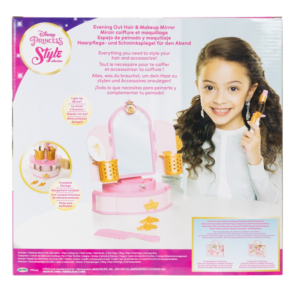 Dprincess Style Hair&Makeup Mirror B/O-Dolls & Accessories-JAKKS-