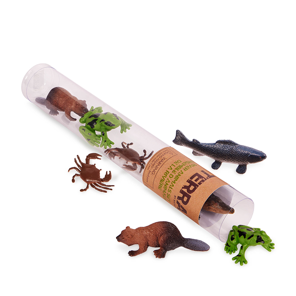 8 Pcs River Animals 8-12 Cm-Animal Figures-Terra-62243499454
