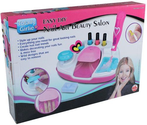 Totally Girlie Nail Beauty Salon For Girls by Shubaik Lubaik for kids - toys