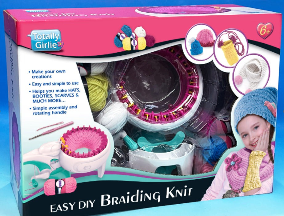 Braiding Knit Easy Dyi Braiding Knir-Makup-Shubaik Lubaik-4895162810781
