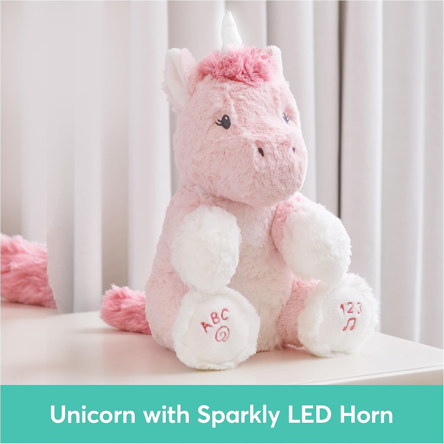 Gund Unicorn Abc 123 Animated-Gund-778988458372