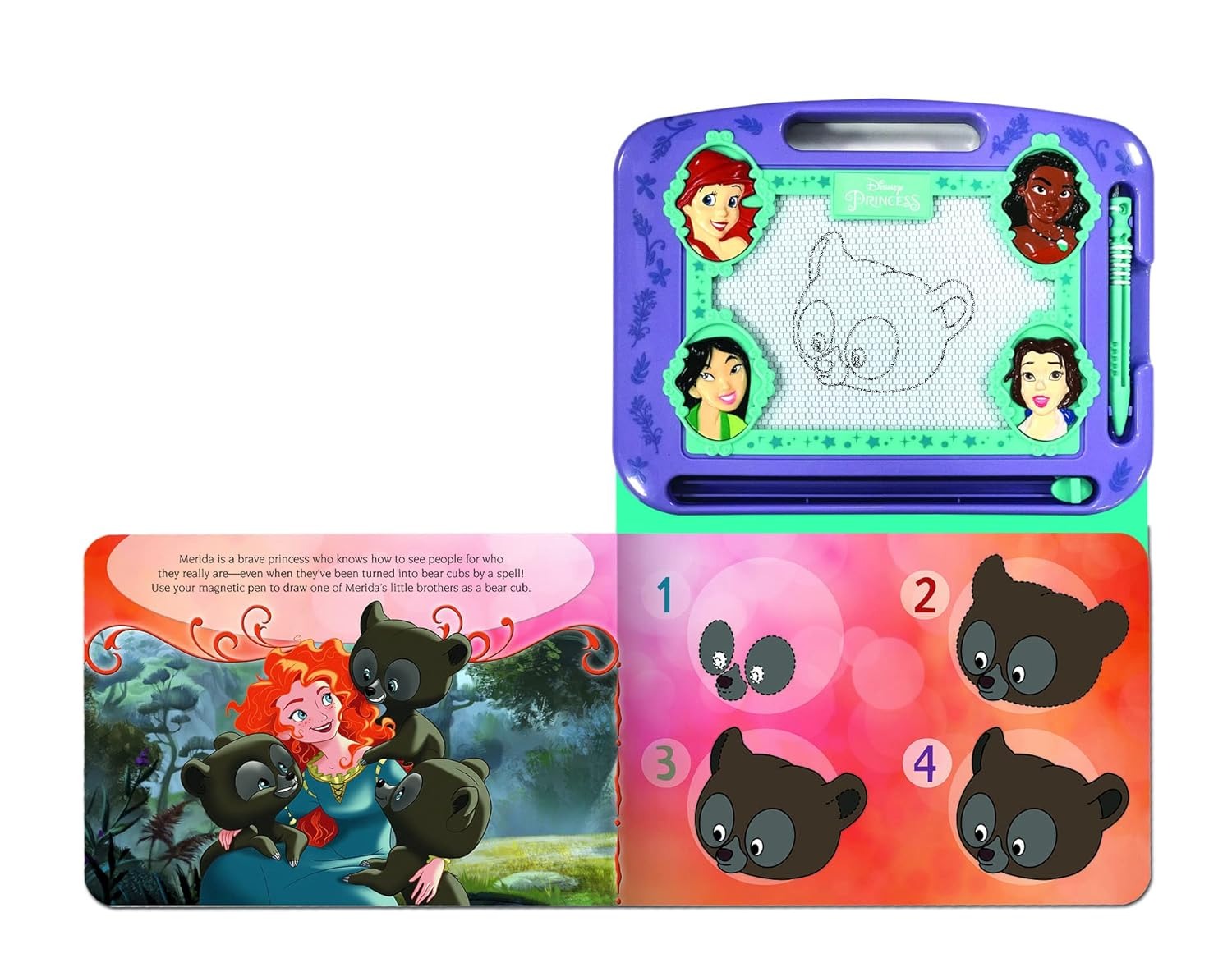 Disney Princess (2020) Learning Series-ACTIVITY GAMES -Shubaik Lubaik-9782764351543