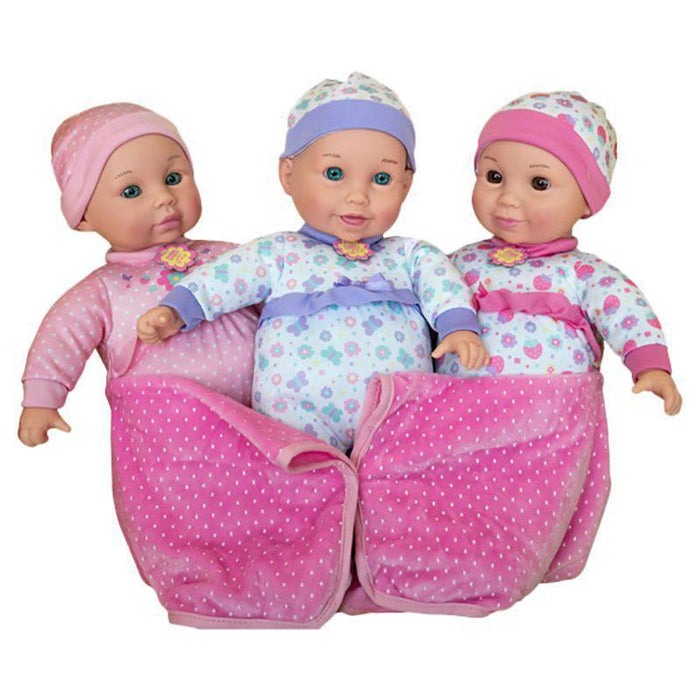 Baby Amoura Lovable Triplets B/O 14-TOYPRO