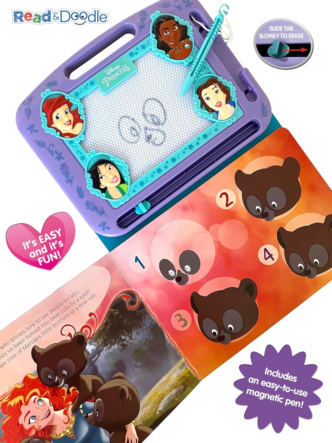 Disney Princess (2020) Learning Series-ACTIVITY GAMES -Shubaik Lubaik-9782764351543