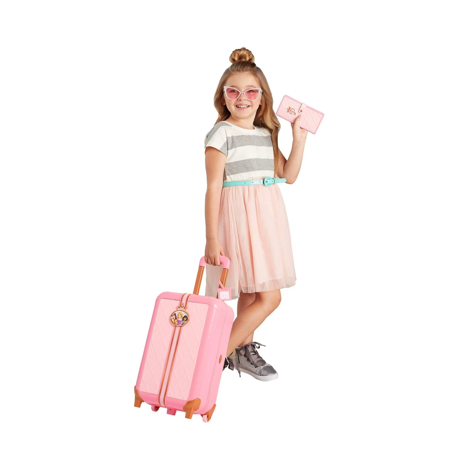 Disney Princess Style Suitcase Travel Set-Dolls & Accessories-JAKKS-