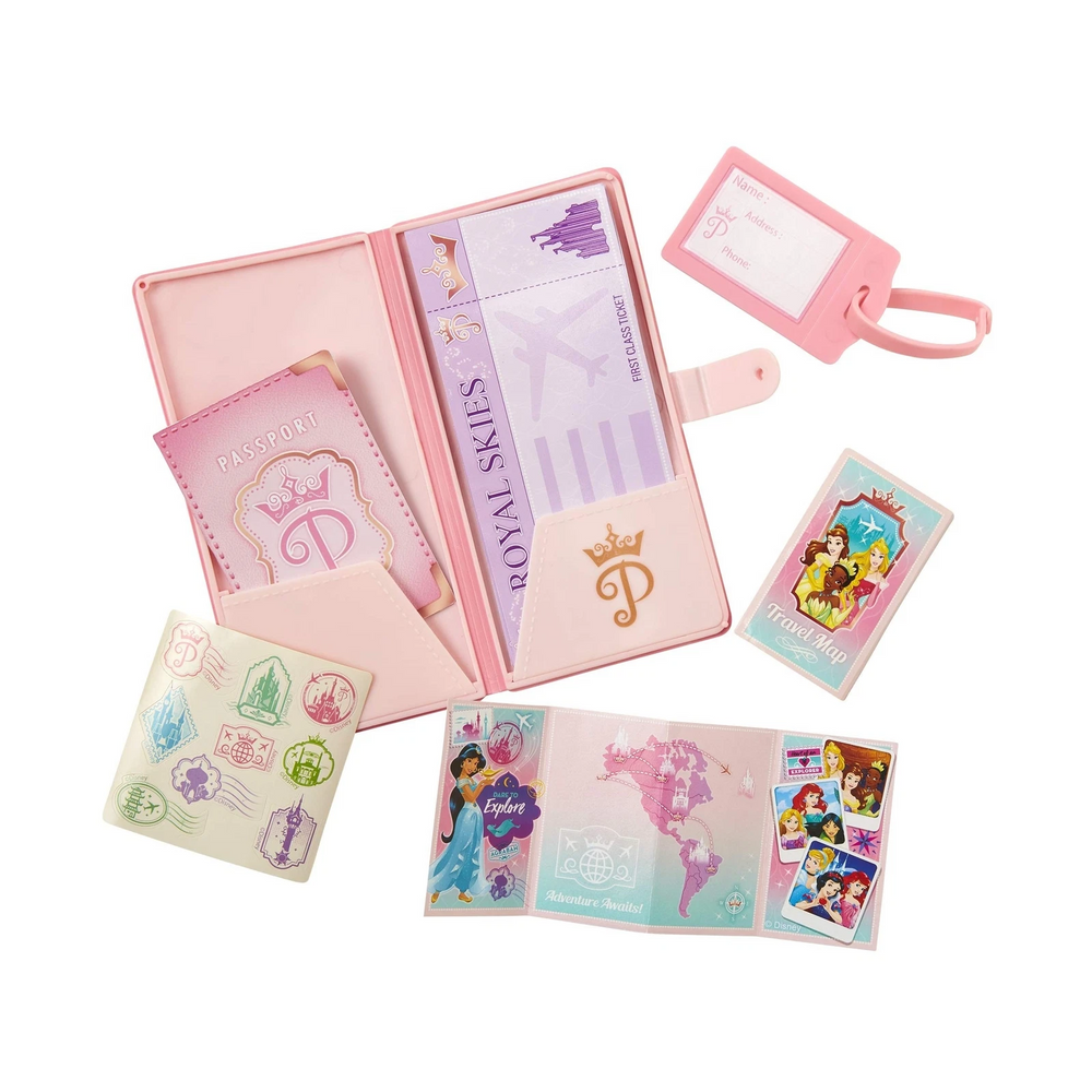 Disney Princess Style Suitcase Travel Set-Dolls & Accessories-JAKKS-