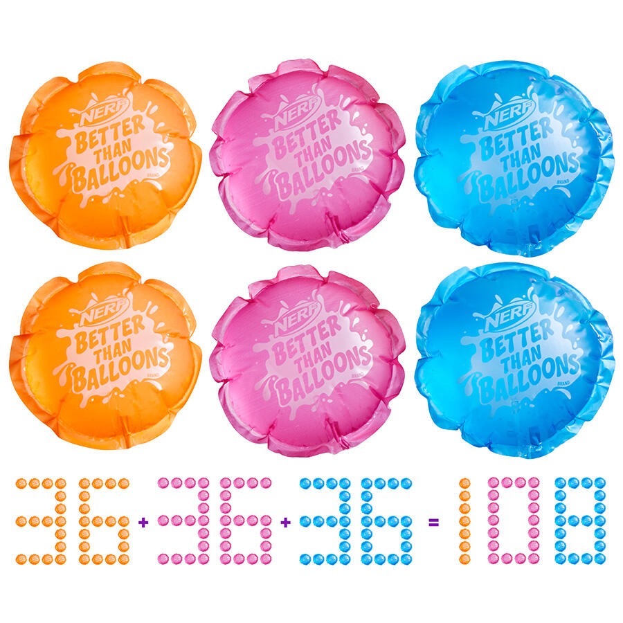 Hasbro Nerf Better Than Baloons Core-NERF-5010996208934