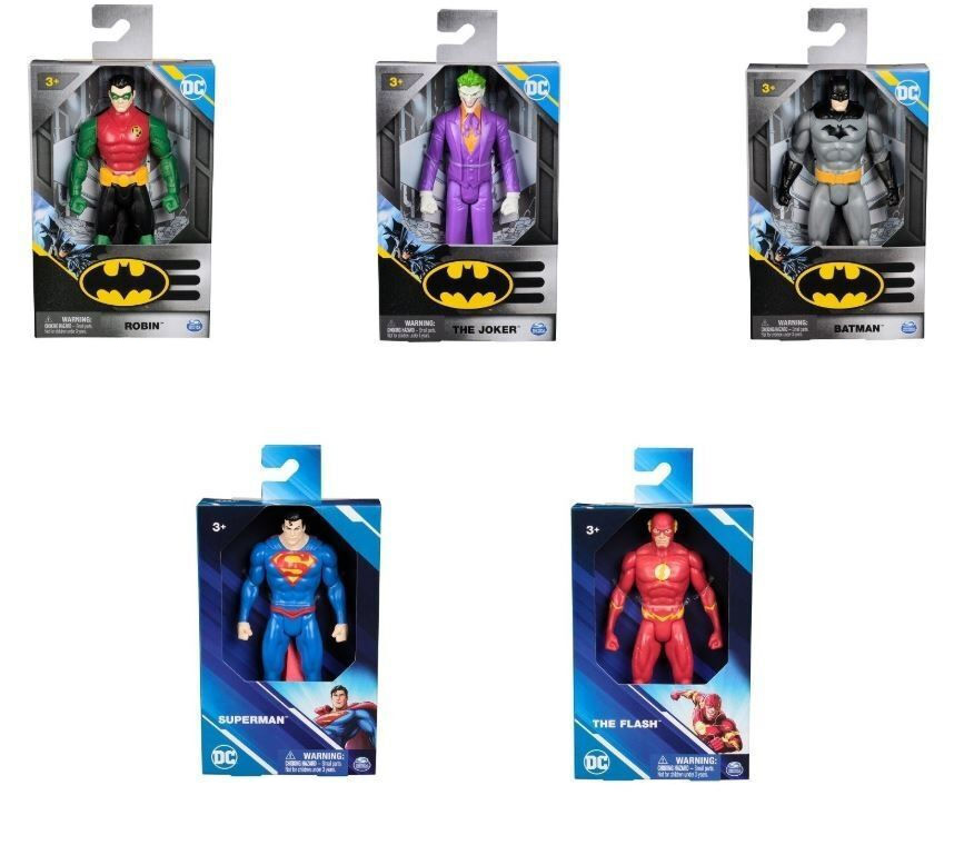 Dc Batman Fig 6" Asst. Value