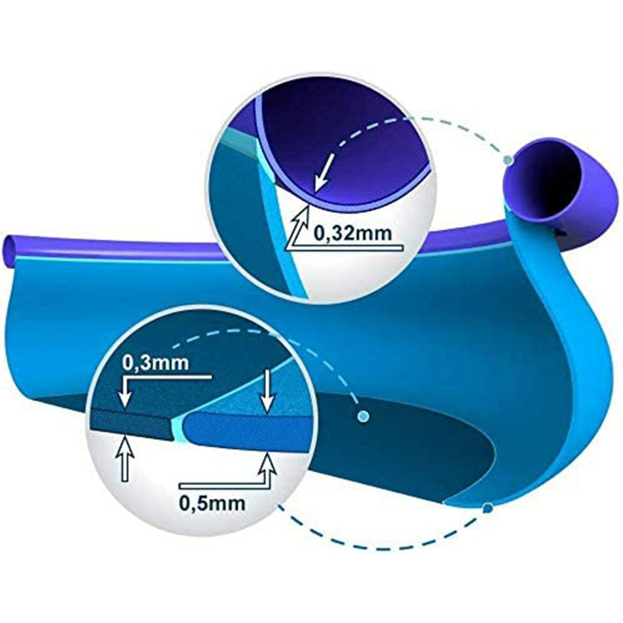 Inflatable Pool Easy Set 5621 Liters