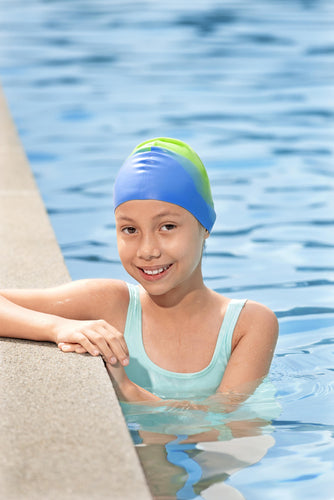 Bestway Hydroswim Lil Color Wave Swim Cap-POOL ACCESSORIES-Bestway-