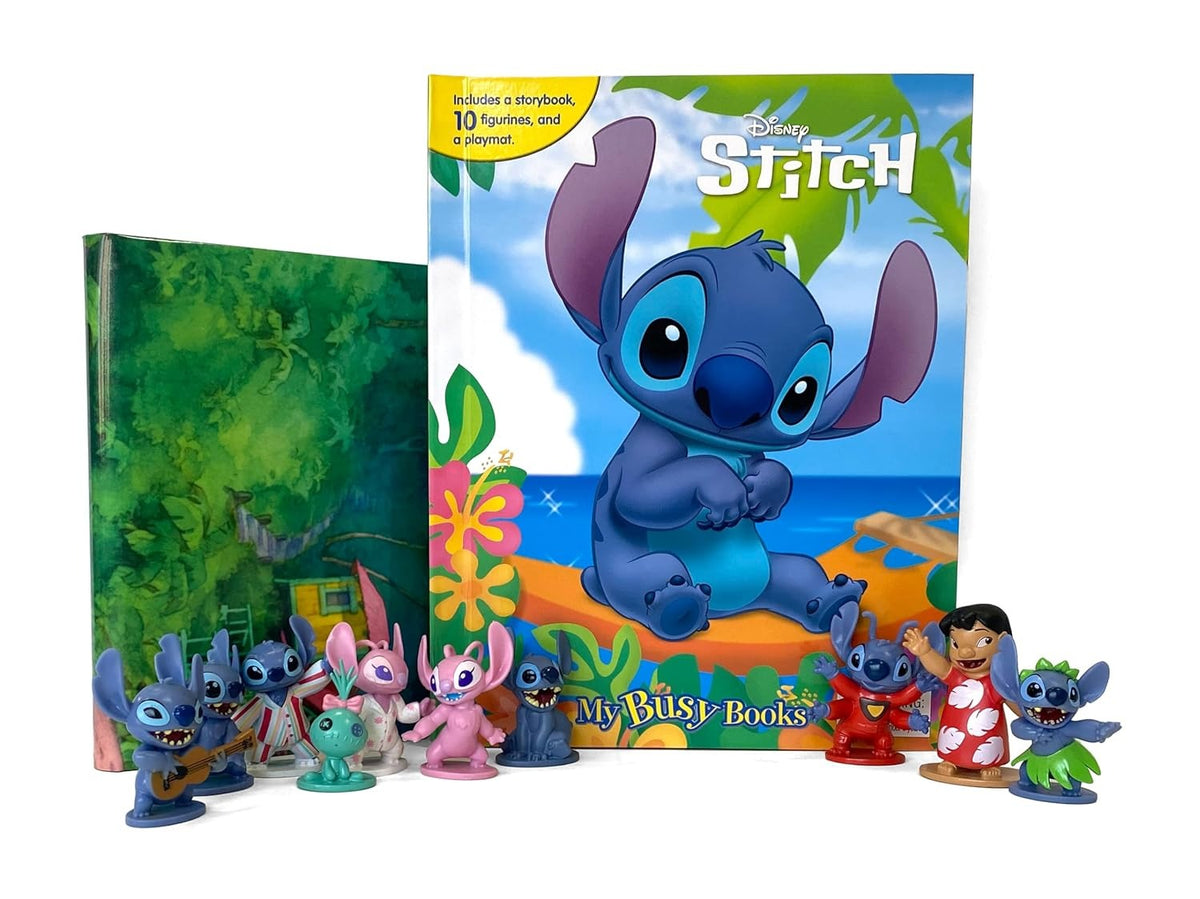 Disney Stitch My Busy Books-My Busy Books-9782764357569