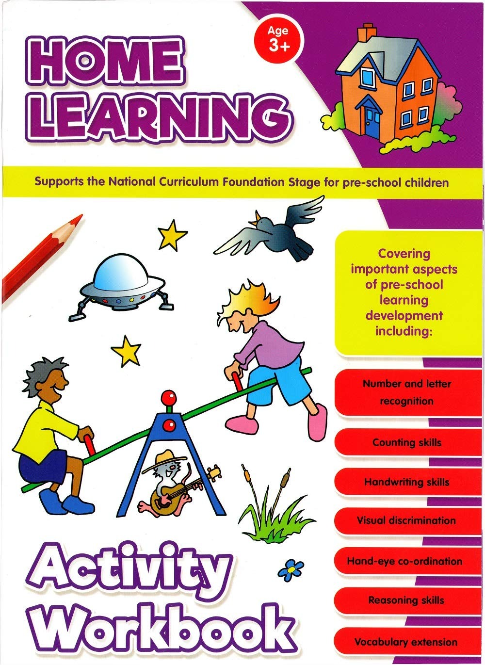 Learning At Home Activity Books-Alligator-9781788240925