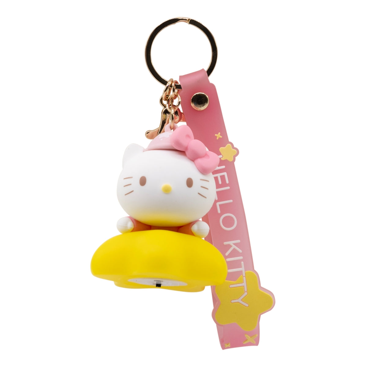 Hello Kitty K.Chain Light Up Pdq12 (Assorted - Includes 1)-Dolls & Accessories-MAXX-