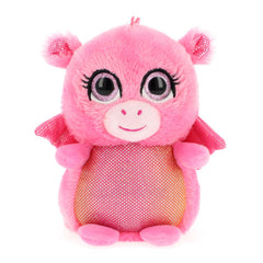 Motsu Dragon Pink 14Cm-Plush Toys-KEEL-5027148020559