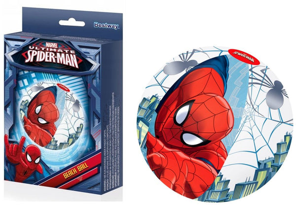 Bestway Beach Ball Spiderman 51Cm - ACCESSORIES & TUBS - Bestway - Shop in Bahrain