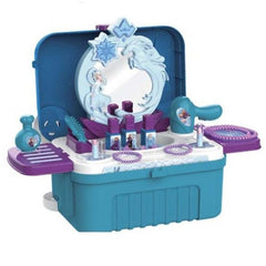 Frozen2 Dressing Table Trolley Case 3In1-Dolls & Accessories-JAKKS-