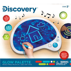 Discovery Drawing Glow Board Mess Free-DISCOVERY