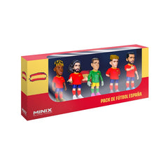 Spain National Team - Minix Football Figures 5-Pack | Official Collectible
