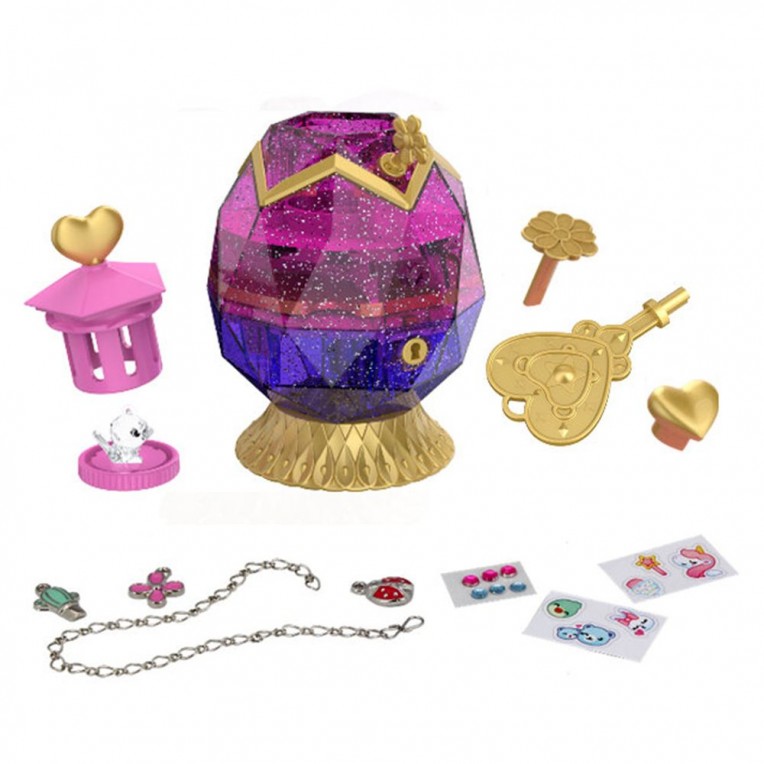 Funlockets Secret Crystal Jewellery Box Egg Design Open Box-Funlockets-8436538676103