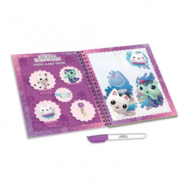 GABBY'S DOLLHOUSE SKETCHBOOK MEOW-MAZING WATERBOOK