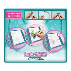 GABBY'S DOLLHOUSE SKETCHBOOK MEOW-MAZING WATERBOOK