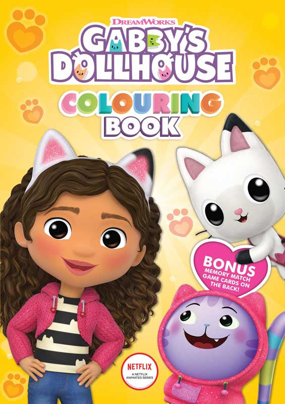 3540/Gdcb Gabby'S Dollhouse Colouring Book-Shubaik Lubaik-9781788245401