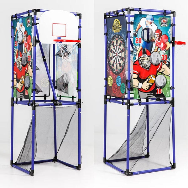 5 In 1 Multi Sports Center
(Basketball/Baseball/Soccer/Football/Darts)-Hostful-4893431659901