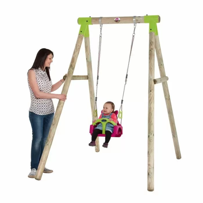 Plum® Quoll Wooden Swing Set-Plum-5036523049993