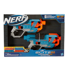 Hasbro Nerf Elite 2.0 Commander Dual Pk-NERF