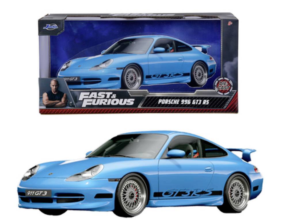 F&F Brian'S Porsche 996 Gt3 Rs 1:24-Jada-4006333081248