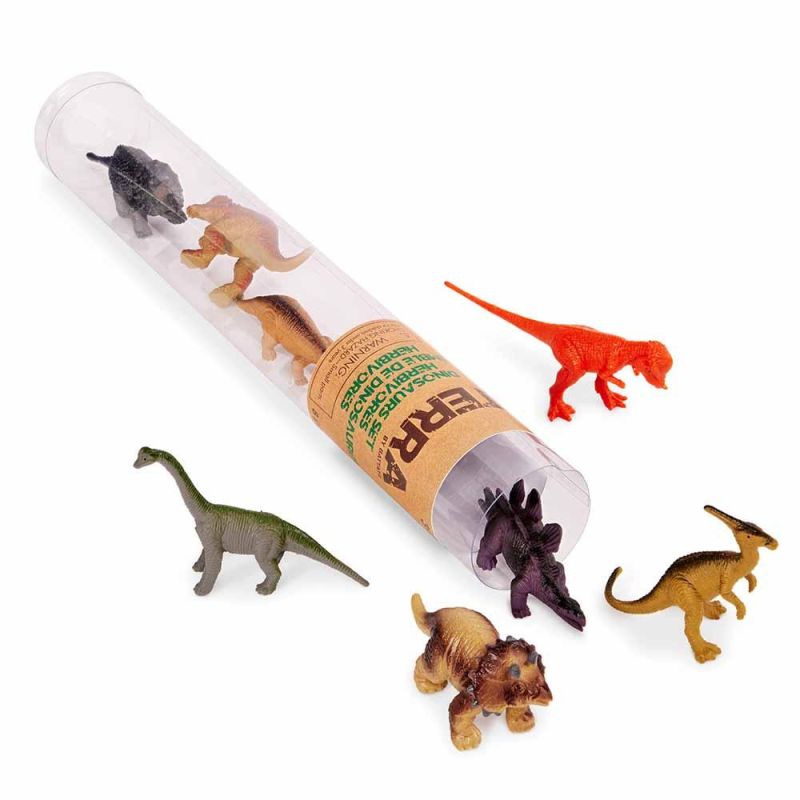 8 Pcs Dinosaurs 6-11 Cm-Animal Figures-Terra-62243499430