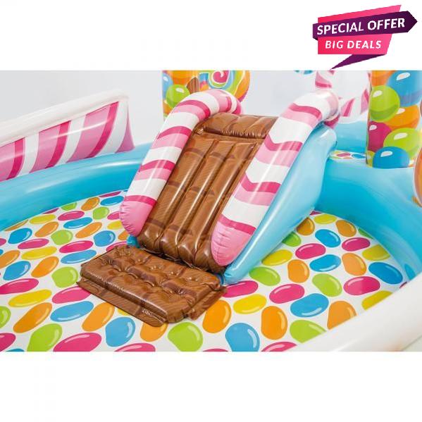 Intex Pool With Slide-INTEX