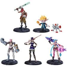 League Of Legends Fig. 4" 5-Pk-ACTION FIGURES & PLAYSETS-League of Legends-778988384329