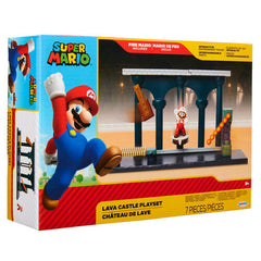 Nintendo 2.5 Lava Castle Playset-ACTION FIGURES & PLAYSETS-World of Nintendo-192995400177