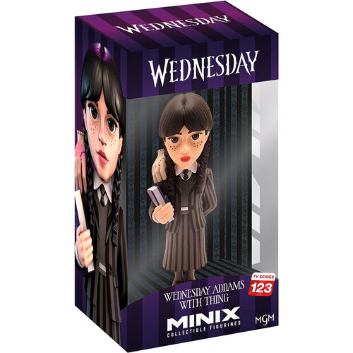 Wednesday & The Thing - Minix Figure #123 | 12cm Collectible
