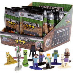 Minecraft Nanofigs Plind Pack Display