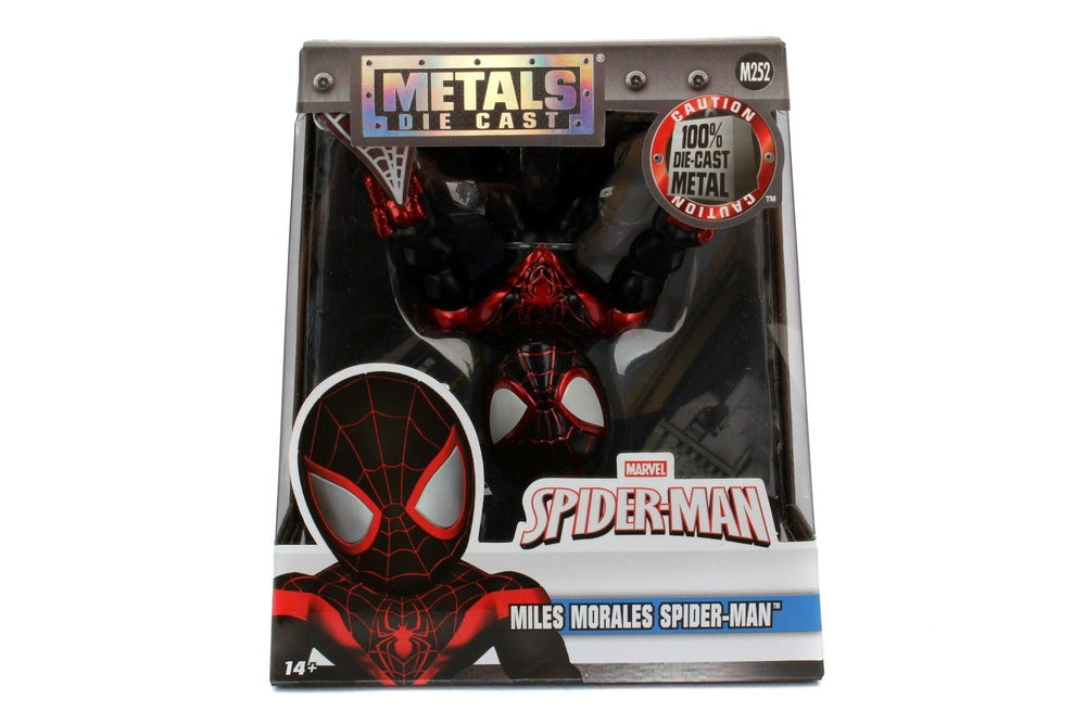Jada - Marvel 4"Miles Morales Spider-Man Figure-Cars & Vehicles-Jada-4006333068799