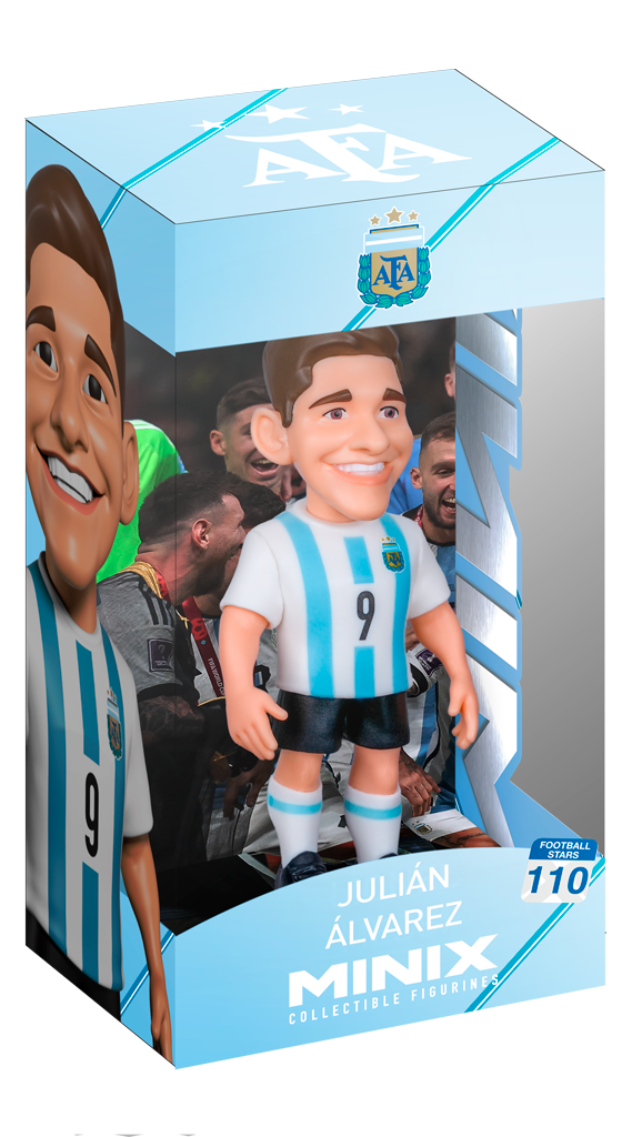 Julian Alvarez - Minix Football Figure | Official Collectible