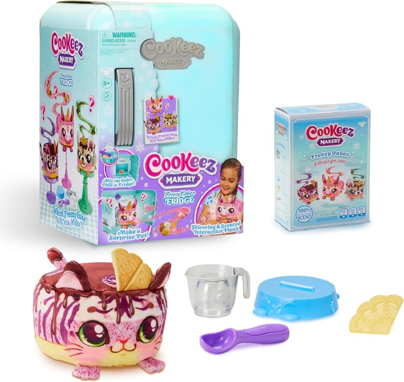 Cookeez Makery Freezy Cakez Fridge S2B/O - Dolls & Accessories - MOOSE - Shop in Bahrain