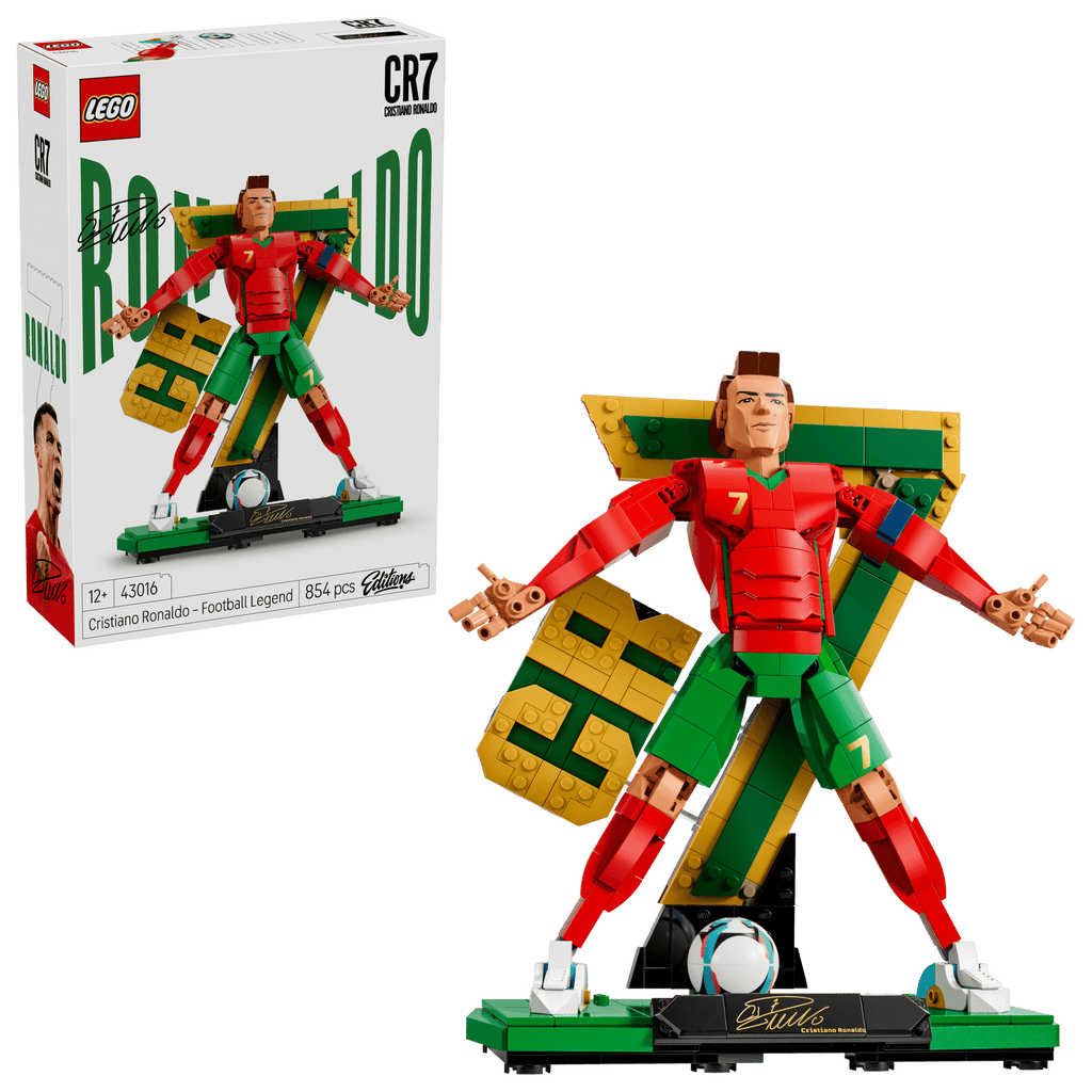 Lego Editions Cristiano Ronaldo Soccer Legend 43016 with 854pcs